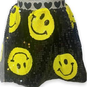LOLA AND THE BOYS Don't worry be happy skirt
